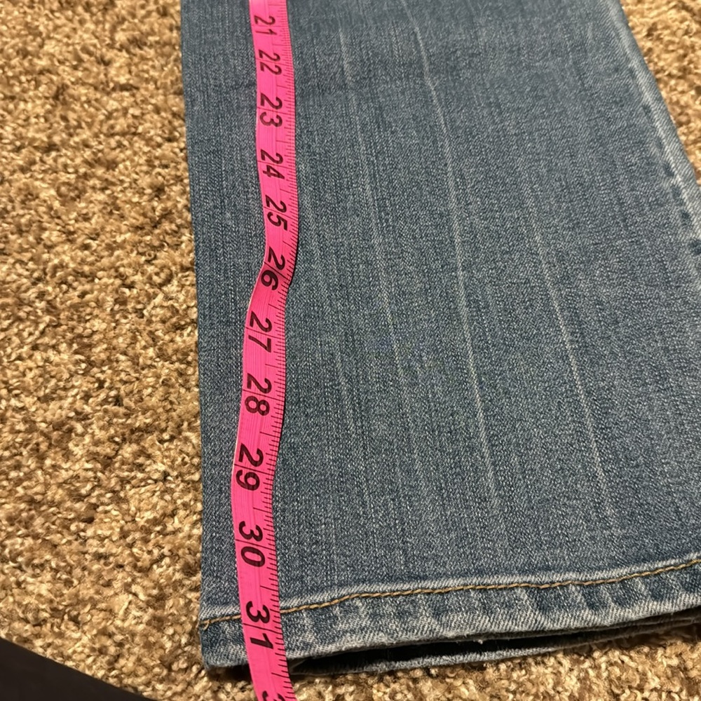 Inc Denim (International Concepts) light stitch straight leg jeans (6, 31”) EUC! - Picture 5 of 9